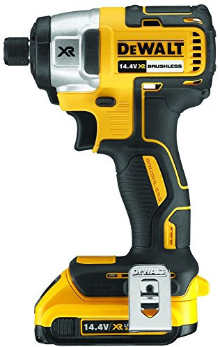 DeWalt DCF836D2-QW - Llave de impacto (1/4, 14,4 V, 2 Ah)