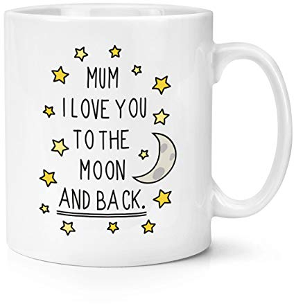 Mutter I Love You To The Moon And Back 283g Becher Tasse