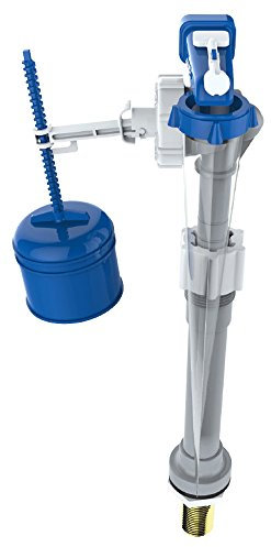 Thomas Dudley 324302 1/2-Inch 15 mm Brass Hydroflo Bottom Entry Adjustable Inlet Float Valve, Blue, White