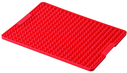 silikomart | CRSP01 Tapis en Silicone Tapis en Silicone - PETIT | paquet de 1 tapis à gâteau, 290 x 220 mm, h 11 mm, antiadhésif, fabriqué en Italie