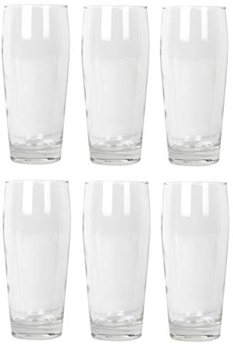 Arcoroc - Professional - Willi Becher, 6 Stück, Bierglas Wassserglas oder Saftglas, geeicht bis 0,3l
