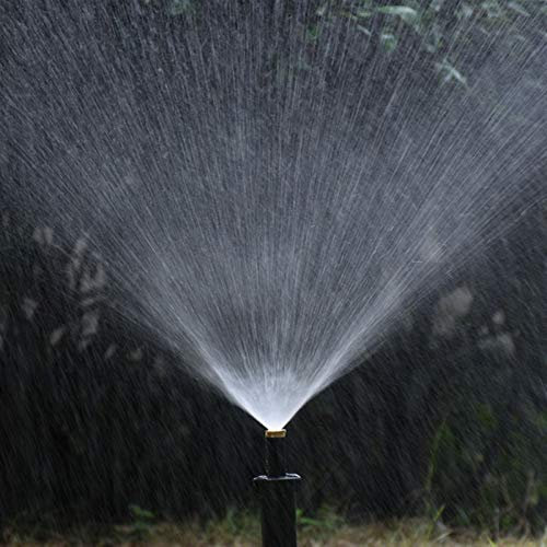 Irrigation Dripper Female 1/2 Pop Up Sprinkler Irrigation Lawn Garden Sprinklers Irrigation 90 180 360 Degree Refraction Watering Garden 8pc (Color : 360 Degree)