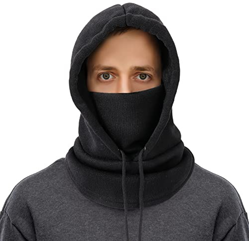 TAGVO Balaclava Gesichtsmaske Winter Winddichte Vollgesichtsmaske Verstellbare Skimaske Motorradmaske Warme Sturmhaube für Wintersport- und Outdoor Herren und Damen Balaclava Hut