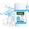 Compressa per la Pulizia della Piscina,Compresse di Cloro,Cloro Tablet,Pool Cleaning Tablet,Multifunzione Compresse di Cloro Clearwater,Piscina Pulizia Tablet Galleggiante Cloro per Piscine,50g