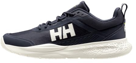 Helly Hansen Crew Low Sailing Shoe for Men - Lightweight, Breathable, Non-Slip Grip, Water-Resistant Deck Footwear, 597 Navy - 11
