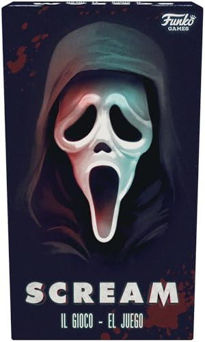 FUNKO Games - SCREAM THE GAME - Versione italiana - Gioco da tavolo cooperativo - Adulti e bambini a partire da 13 anni - Esperienza coinvolgente con applicazione - Da 3 a 8 giocatori