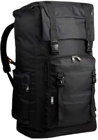NMGHUTE Wanderrucksäcke Trekkingrucksäcke Wanderrucksack Multi-funktionale Wandern Rucksack Packs Outdoor Reise Durable Camping Trekkingrucksack Reiserucksack(A)