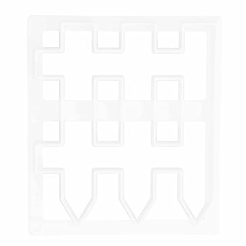 Stampo per Taglierina per Recinzione, Stampo per Bordo Torta, Strumento da Forno Fai da Te, Stampo per Taglierina per Fondente a Forma di Recinzione da Giardino per Decorare,
