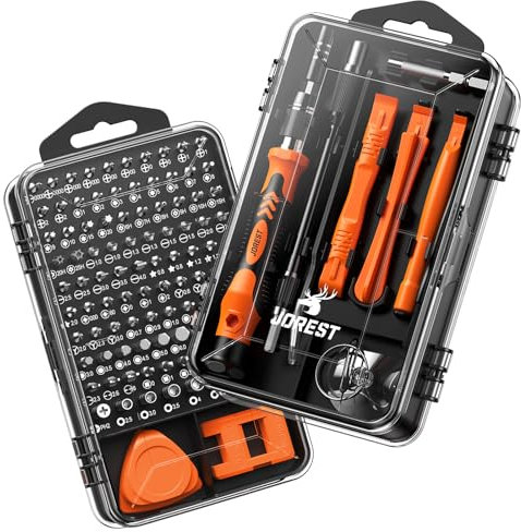 JOREST 117 in 1 Precision Screwdriver Set, Tool Gifts for Men, Mini Repair Tool Kit with Torx Triwing Bits, Repair for Computer, MacBook, Laptop, PC, RC, PS5, iPhone, Electronics, Xbox, Glasses