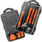 JOREST 117 in 1 Feinmechaniker Schraubendreher Set, Mini Werkzeug Set mit Torx Triwing Bits, Reparatur Kit für Macbook, Laptop, PC,RC, PS5, Switch, Xbox, iphone, Weihnachts geschenke für Männer