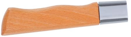 POPETPOP Mango De Madera Maciza Para Cuchillo De Chef Mango De Madera De Repuesto Agarre Cómodo Fácil De Instalar Apto Para Uso Cocina y Fabricación De Cuchillos