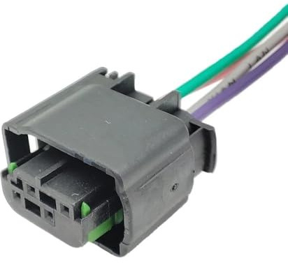 enchufe sensor coche 1-967640-1 8E0971934 0090-506 Convertidor de GLP de 4 pines Conectores de cámara de visión trasera Enchufe del cable del sensor de oxígeno
