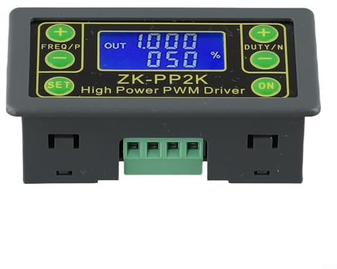 Honseadek Kraftstoffpumpenregler für Standheizung - Pulsmessung mit variabler Frequenz, kompatibel mit elektronischen Kraftstoffpumpen, kompaktes 79 x 43 cm schwarzes Kunststoffsteuermodul