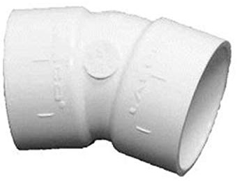 LASCO PV465060 6in Socket 22.5 Degree Elbow Schedule 40