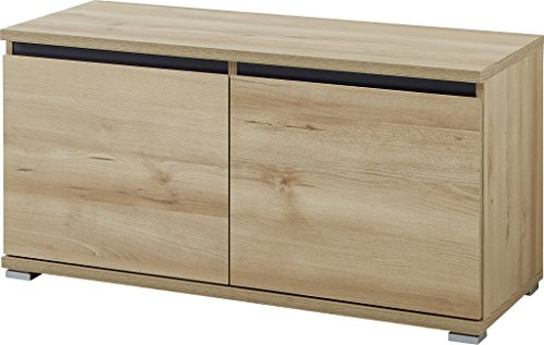 Germania Schuhbank 3474-228 GW-Lissabon, in Edelbuche-Nb., Platz für bis zu 8 Paar Schuhe, 96 x 52 x 40 cm (BxHxT)