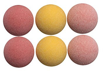 Tornado Official Foosball 2 Each Red Pink & Yellow