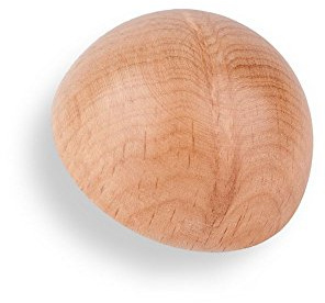Endkappe Holz Buche mit Zapfen lackiert für Handläufe mit Durchmesser 50mm
