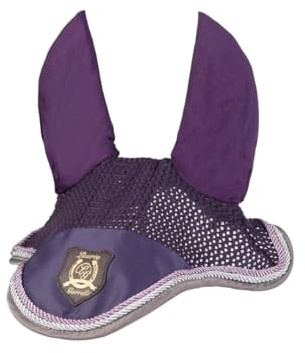 HKM Golden Gate Fliegenhaube Lila Warmblut