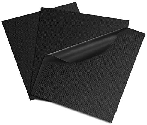 New Lon0167 16 x 13 pouces 3 Pcs Barbecue Set de tapis de barbecue Feuille de cuisson électrique au charbon de bois gaz ustensile antiadhésif(16x13 Zoll 3 Stücke BBQ Grill Mat Set Antihaft Grill Utens