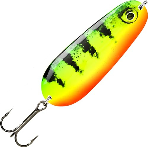 Rapala Nauvo Blinker Spoon Angelköder Metallköder Größe 6,6 cm - 19 g, Farbe FT - Firetiger