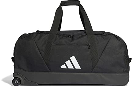 adidas Unisex Tiro League Trolley Team Bag Extra Large, Black/White, One Size