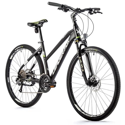 Leaderfox Zoll Crossrad Leader Fox Toscana Lady Shimano 27 Gang Disc schwarz RH46 cm