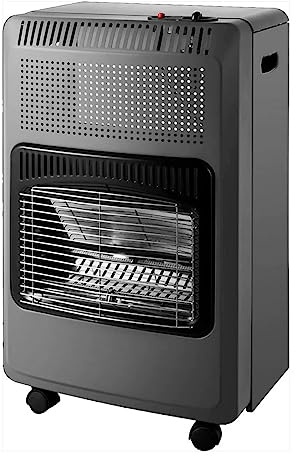 FULMO Stufa Gas Interno Fold Fiamma Blu Nero Corta