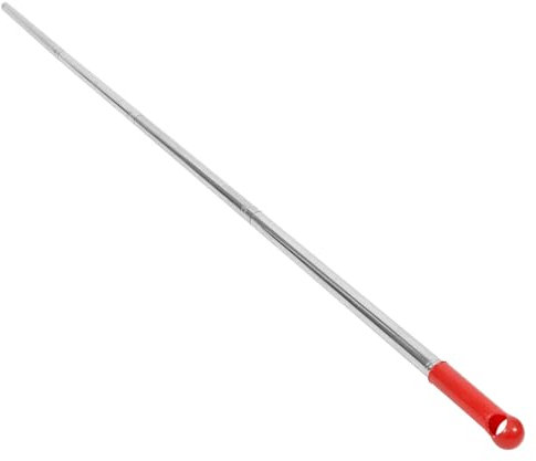 Beavorty Broom Stick Extension Handle 137cm Metal Replacement Pole for Floor Cleaning Mop and Broom Handles with Grip Suitable for Bathroom and Household Use Random Color