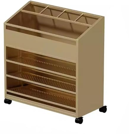 SZRWOPLO Paragüeros Paragüero Grande Comercial, Paragüero de Entrada de Oficinas, Paragüero de Metal Independiente, Para Vestíbulo de Pasillos(Color:Gold,Size:Style3)