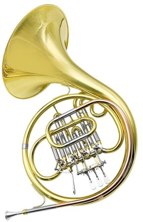 Waldhorn-Set Professionelles Waldhorn Vierklappiges Einreihiges Horn In B-Stimmung