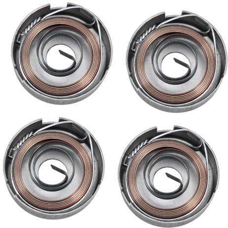 OSALADI 4sätze Bohrmaschine Quill Coil Spring Ersatzteile Montagewerkzeug Einfache Installation Langlebiger Präzise Rückführung Für Tischbohrmaschinen
