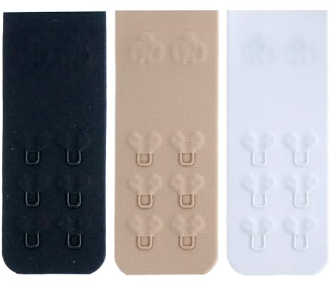YARBAR Bra Extenders 2 Hooks Bra Extension Straps Soft Comfortable