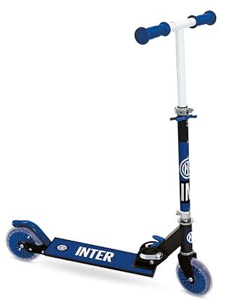 Mondo Leksaker - INTER ALU SCOOTER 2-hjuls vikbar aluminium med extra grepp och justerbart styre för barn - 28762