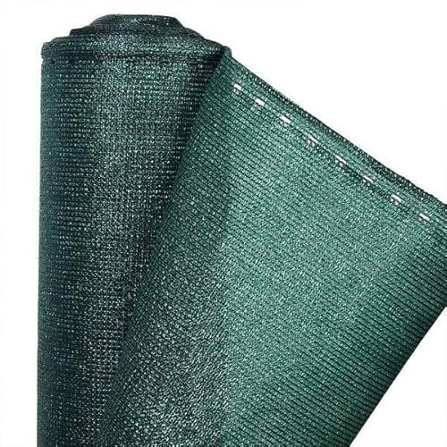 STOCKCLOTURE Brise Vue Renforcé, Vert 1,93 x 25 m, 280 g/m², livré en Rouleau avec Fixations