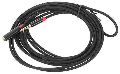 jojofuny 2m Aux Extension Cable Audio Cable Headphone Extension Cord for Headphones Mic Stereo for Wire