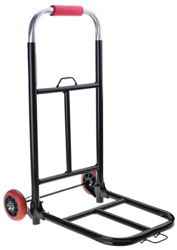 Diable pliable et fonctionnel - Chariot pliable portable pour une manœuvre facile - Chariot pratique pour les acheteurs urbains