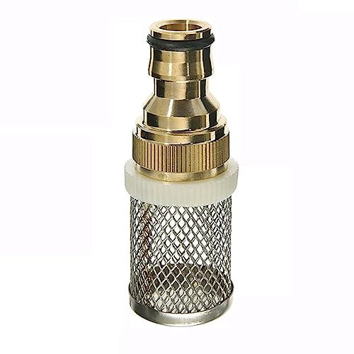 ByNGSDCC Water pump filter, 1pcs 16mm Hose Filter Car Wash Garden Irrigation, Brass Strainer Sprayer Pump Filtering Net Stainless Steel Mesh Filter (Color:1) (Color : 1) (Color : 1(3/4)