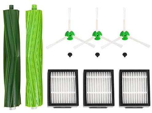 Wrtysully Brosses de Rechange et Kit de Filtre pour Series E5 E6 I7 I7+ PièCes D'Aspirateur