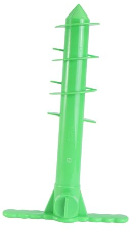 YARNOW Ancre pour Parasol de Plage en Plastique Abs Spirale, Base Coupe-Vent Robuste, Support Portable Camping, Plage et Jardin, Maintien Sécurisé sans Outil Style Style Aléatoire
