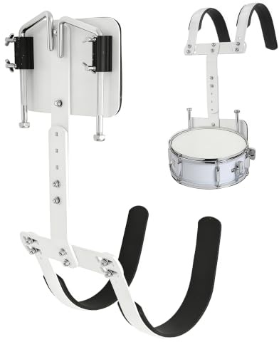 Rucksackgestell, Verstellbarer Snare Drum Carrier mit Schultergurt Tragbarer Rückrahmen Für Marschtrommel mit Aluminiumlegierungsrahmen Snare-Drum-Ständer für Paraden Zeigen oder Proben