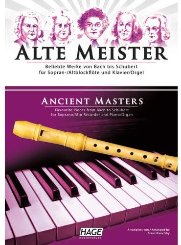 Edition Hage Alte Meister für Blockflöte