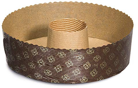 Guardini, Set di 3 stampi ciambella Ø 20 cm, Monouso, Carta da forno, Colori assortiti, Made in Italy, Linea Easy Bake