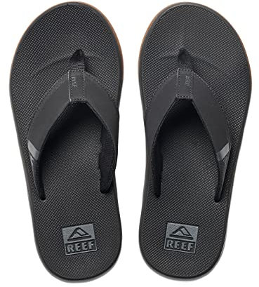 Reef Men's Fanning Low Flip Flops, Black (Black Bla), 42 EU, 8 UK