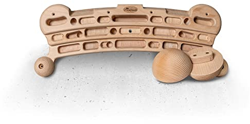 Kraxlboard® Rock & Sloper Set aus Buchenholz– Die Basis für das optimale Klettertraining