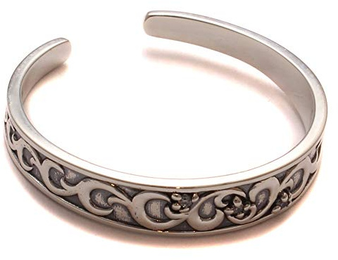 loveyourdiamonds Zehenring für den großen Zeh mit Kordelmuster aus 925 Sterling Silber mit Zirkonia Steinen