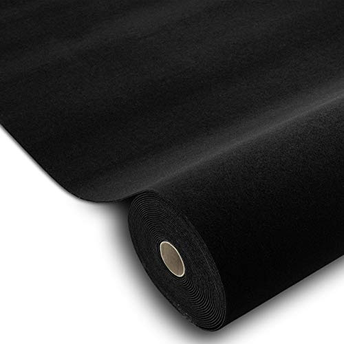 rugsx Teppichboden Auto Triumph 990 schwarz, Autoteppich zur Auskleidung, Fertigmaß 200x250 cm