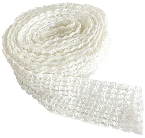 duoyif Rete Per Arrosto 5mx9cm Rete Di Carne Elastica, Rete Alimentare Per Arrosti, Reti Per Salumi Rete Da Cucina Per Arrosti Rete Per Insaccati, Rete Arrosto Per Fumare Arrostire e Marinare La Carne