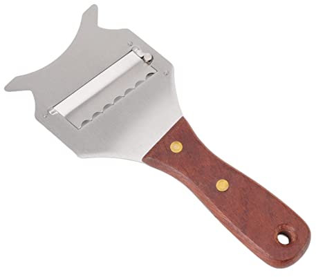 Trancheuse à Truffes En Acier Inoxydable, Rasoir à Truffes Et Chocolat Avec Manche En Bois Ergonomique, Rasoir à Fromage Râpe Bigoudi