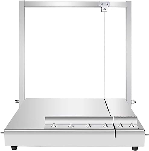 HACSYP Cortador de Queso Cortador de Queso Comercial, Cortador de Mantequilla de Acero Inoxidable, rebanador de Queso de Cocina, Corte de Alambre Duradero, también for fiambres, Tostadas, Pepino