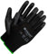 PROOF COMFORT & SAFETY Work Gloves 10 Pairs Latex Coated PU Coated Protective Gloves For Construction Workers Mechanics Size 11 Black